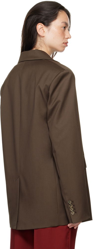 Jakke Loulou de Saison Loulou de Saison Donau Double-Breasted Blazer Brun | DONAU, 2