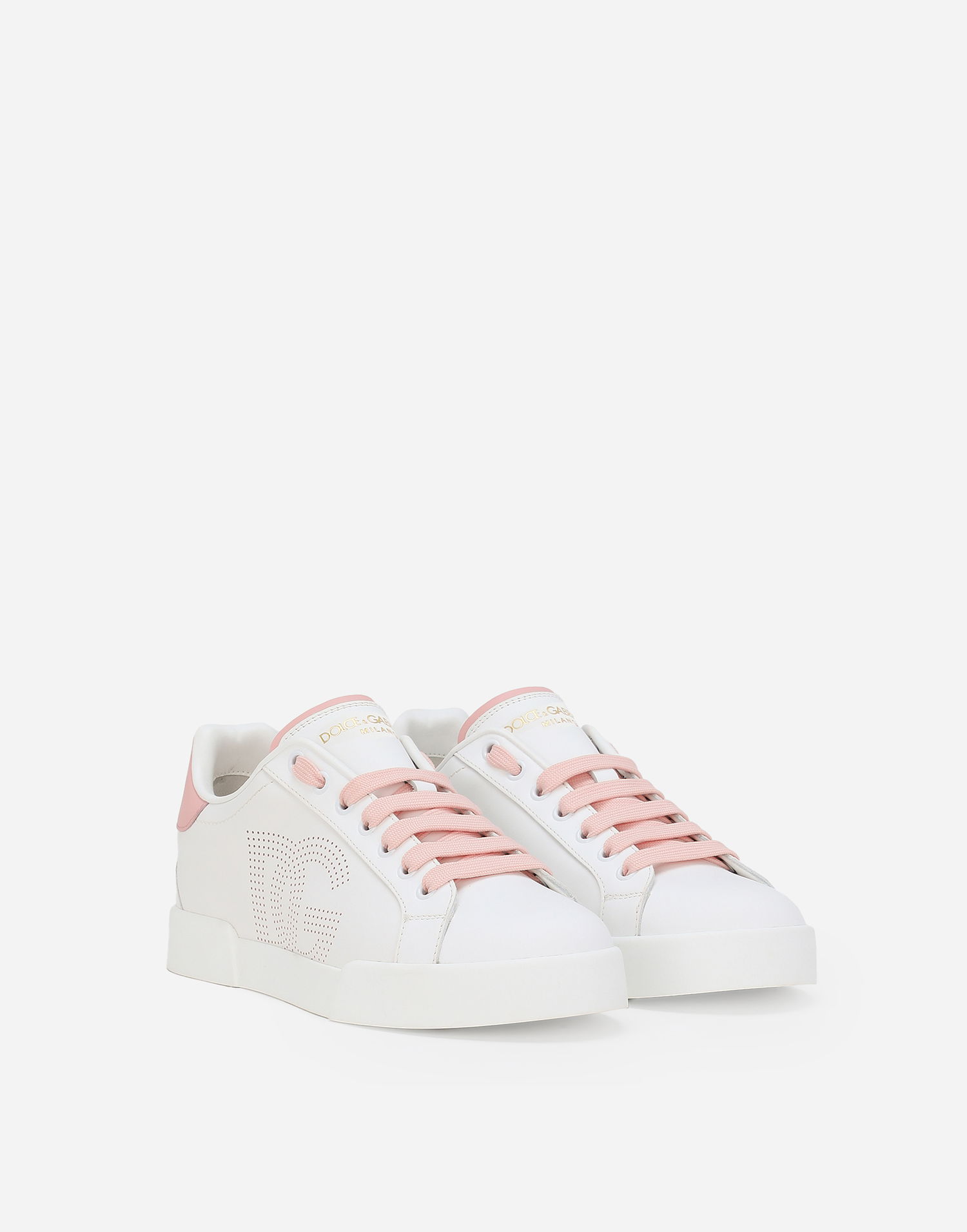 Sneakers og sko Dolce & Gabbana Dolce & Gabbana Portofino Calfskin Hvid | CK2277AV06687587, 1