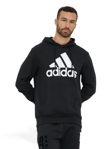 Sweatshirt adidas Originals French Terry Big Logo Hoodie Sort | IC9363