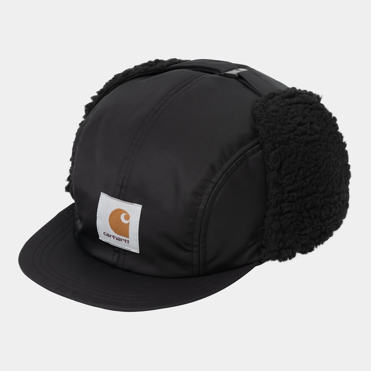 Kasket Carhartt WIP Oltera Ear Guard Cap Sort | I035409_4, 0