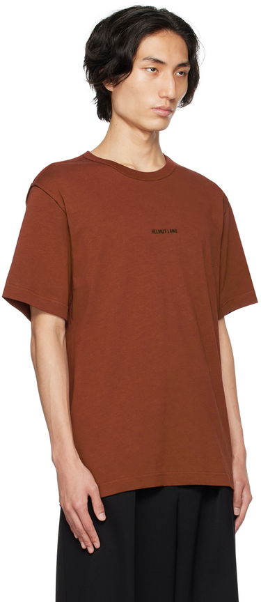 T-shirt Helmut Lang Inside Out T-Shirt Brun | N04HM510, 1