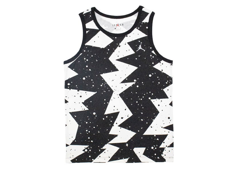Tanktop Jordan Jordan Printed Poolside Tank Top Black Sort | CJ6230-010