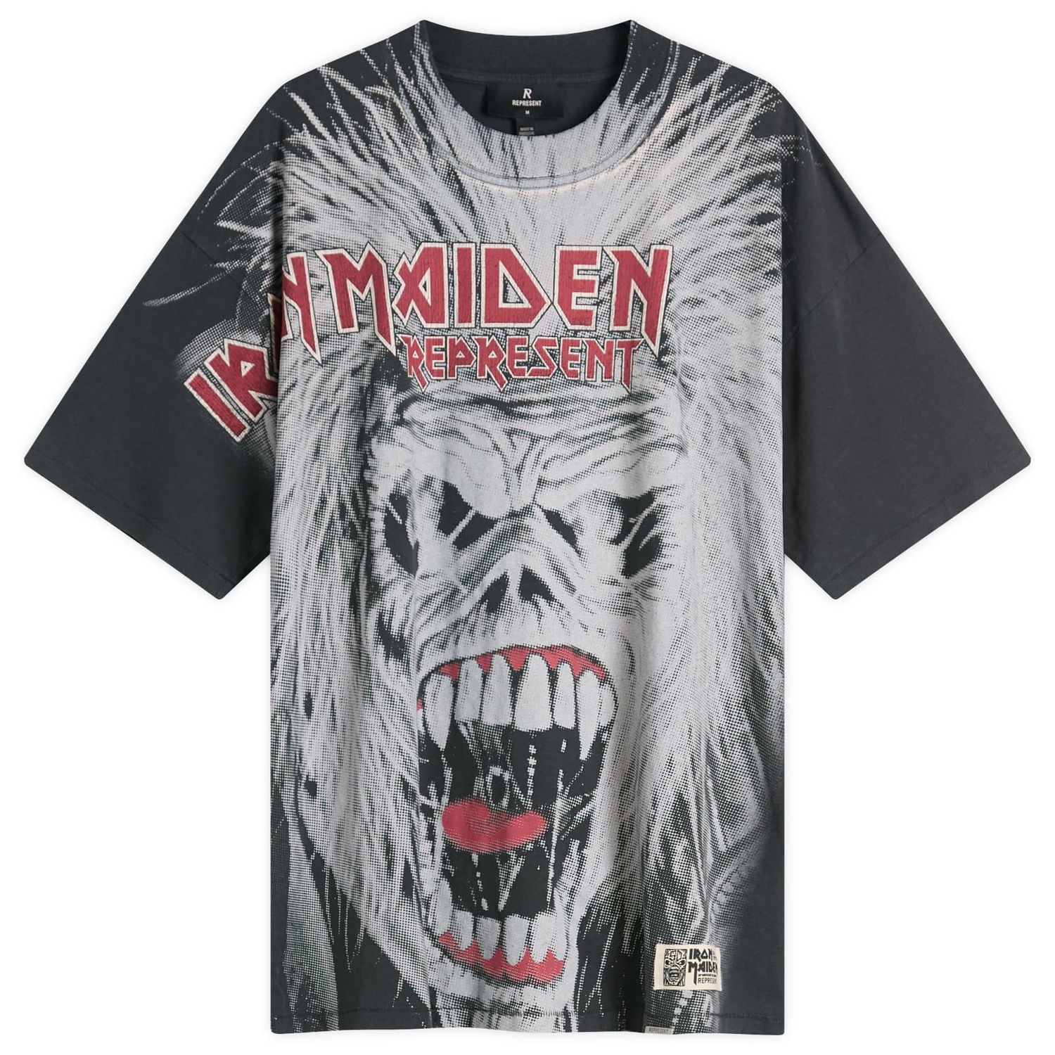 T-shirt Represent Clo Iron Maiden Metal T-Shirt Sort | MLM100588-17, 1