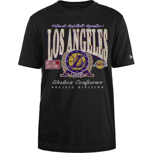 T-shirt New Era NBA LOS ANGELES LAKERS OVERSIZED T-Shirt Sort | 60571416
