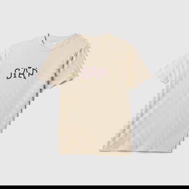 T-shirt GAP T-shirt Logo New Arch Tee Bedrock M Beige | 570044-26, 4