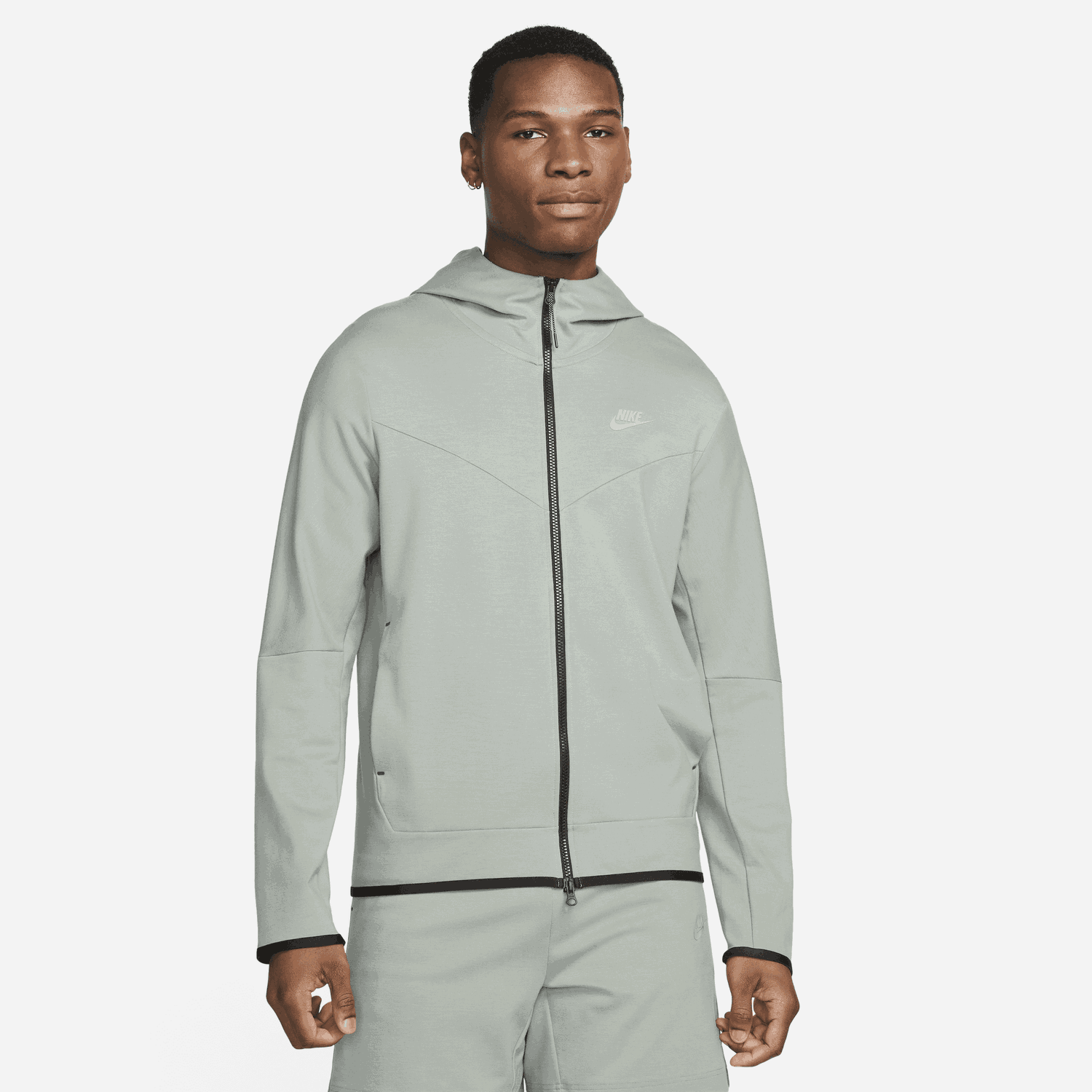 Sweatshirt Nike Sportswear Tech Fleece Lightweight Grå | DX0822-330, 0