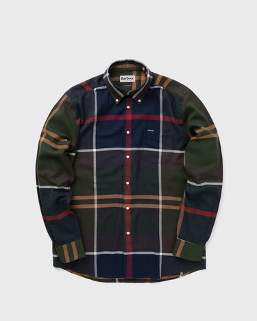 Skjorte Barbour Dunoon Taillored Fit Shirt Flerfarvet | MSH4980TN51, 0