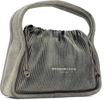 Skuldertaske Alexander Wang Alexander Wang Ryan Small Bag Grå | 20424K41T, 1