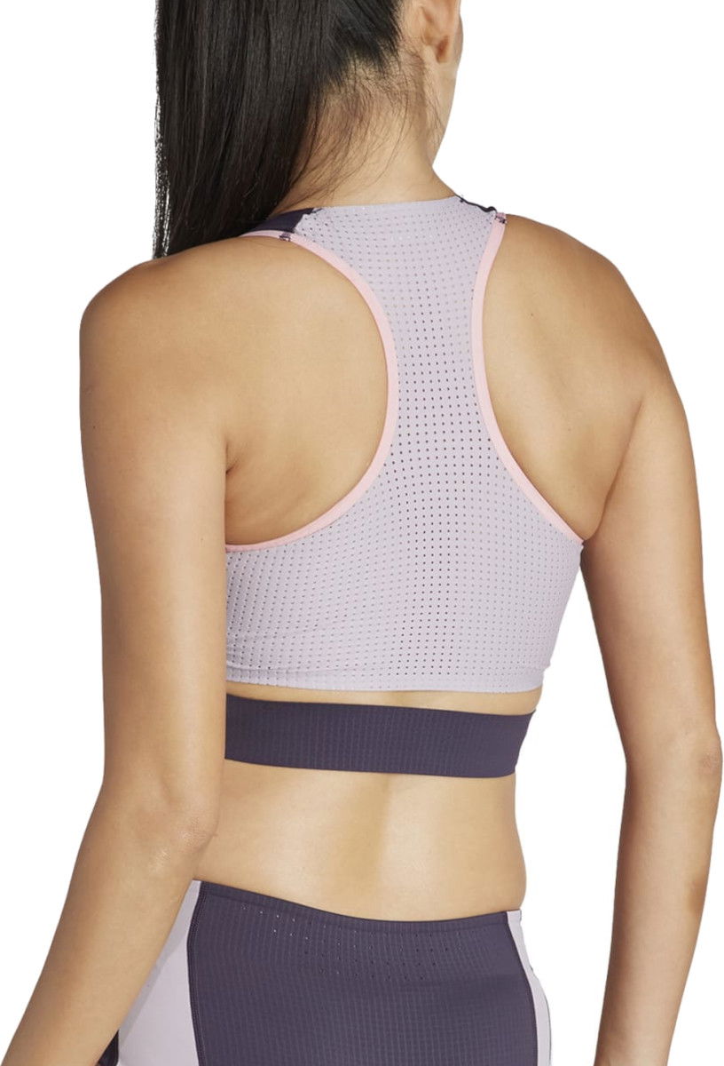 Tanktop adidas Performance Adizero crop Grå | in1185, 1