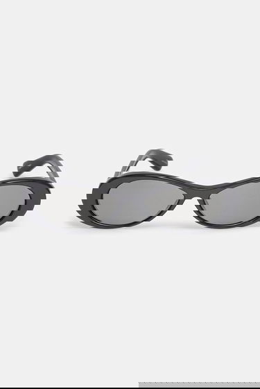 Solbriller Jacquemus Jacquemus NUVOLA Sunglasses Sort | JAC135C2SUN, 1