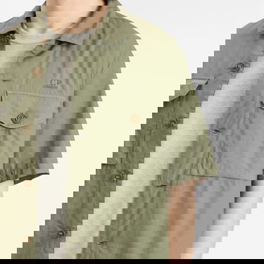 Skjorte C.P. Company C.P. Company Boxy Short Sleeve Shirt Grøn | 18CMSH236A-005328G-GRN, 5