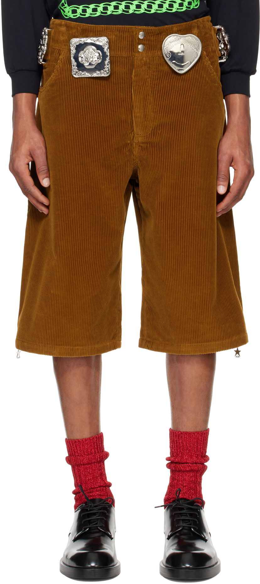 Shorts Chopova Lowena Chopova Lowena Biggity Corduroy Shorts Brun | 4095