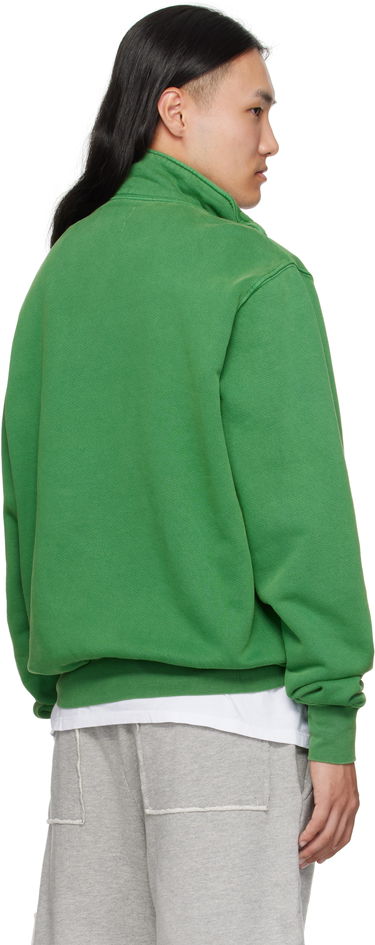 Sweatshirt LES TIEN Les Tien Heavyweight Banded Yacht Sweatshirt Grøn | CF-1114-PD, 2