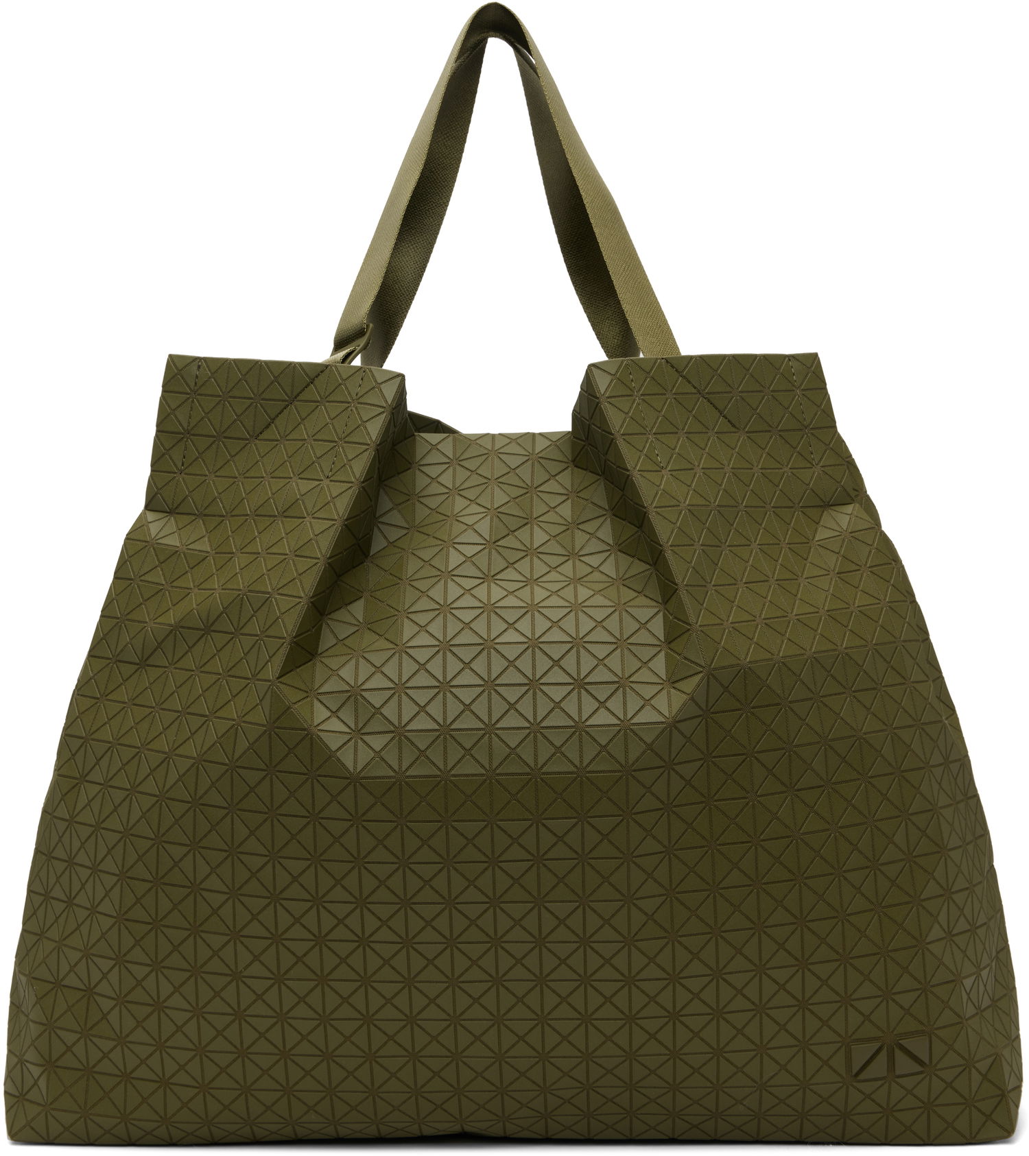 Mulepose BAO BAO ISSEY MIYAKE Geometric Pattern Tote Bag Grøn | BB49AG761, 0