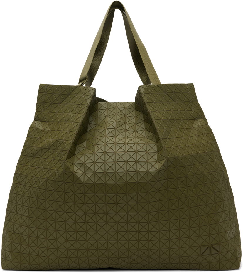 Mulepose BAO BAO ISSEY MIYAKE Geometric Pattern Tote Bag Grøn | BB49AG761
