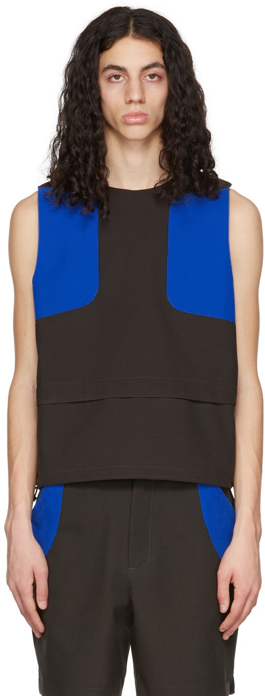 Vest GR10K Sleeveless Tech Vest Sort | SS22GR3B4GG_DG