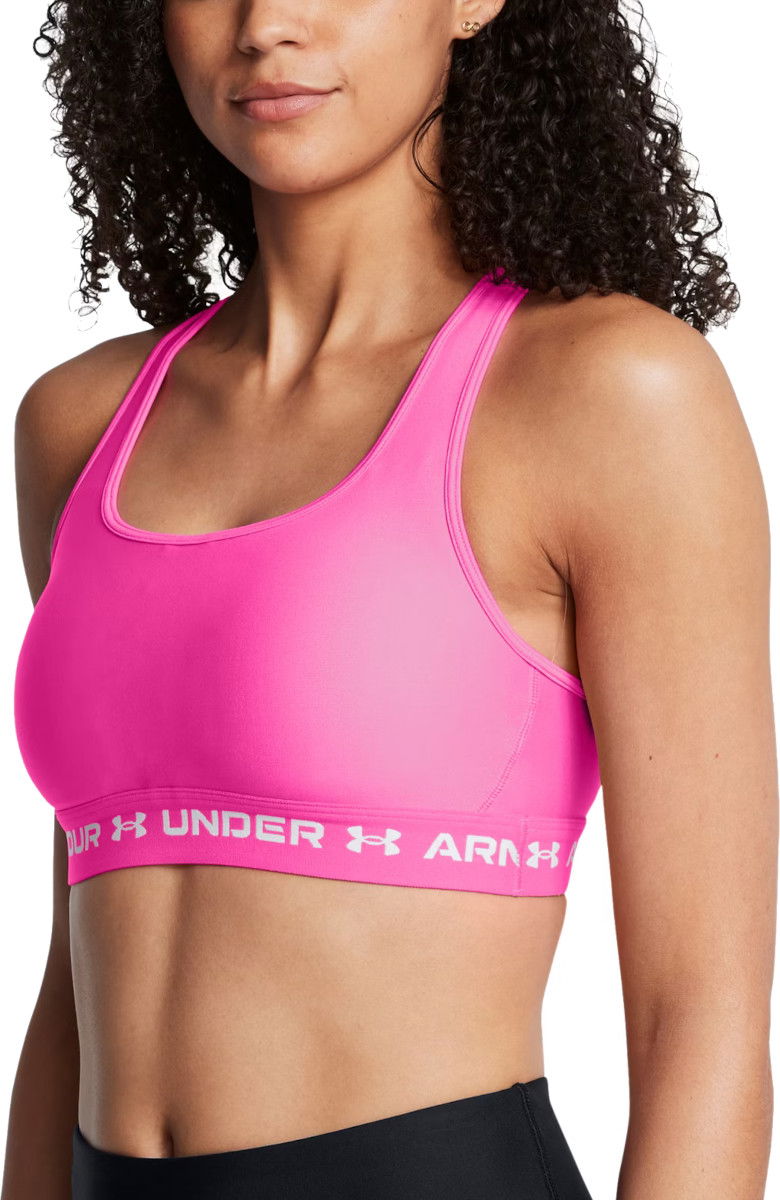 Bh Under Armour Crossback Mid Bra Lyserød | 1361034-656