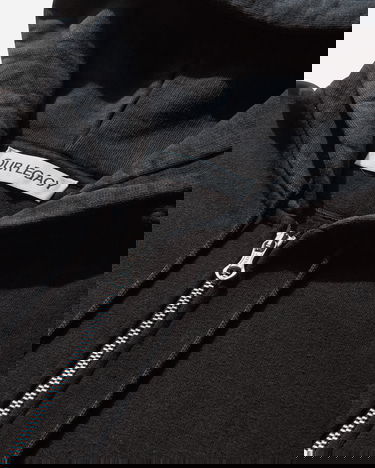 Sweatshirt OUR LEGACY Rascal Zip Hoodie Sort | M2256RP 001, 3