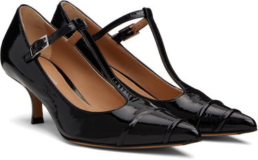 Skopleje Maison Margiela Maison Margiela Kinkies T-Bar Heels Sort | S58WL0291 P8194, 3