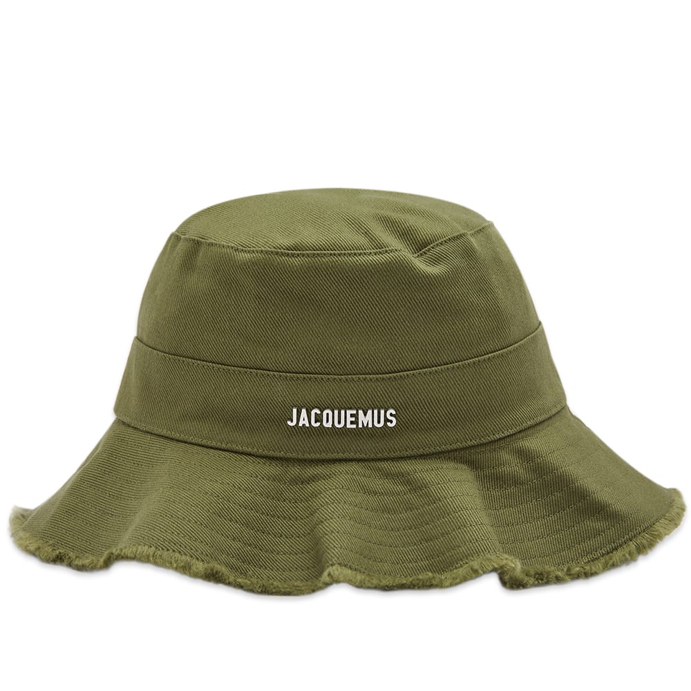 Hat Jacquemus Le Bob Artichaut Bucket Hat Grøn | 22H213AC002-5012-560, 0
