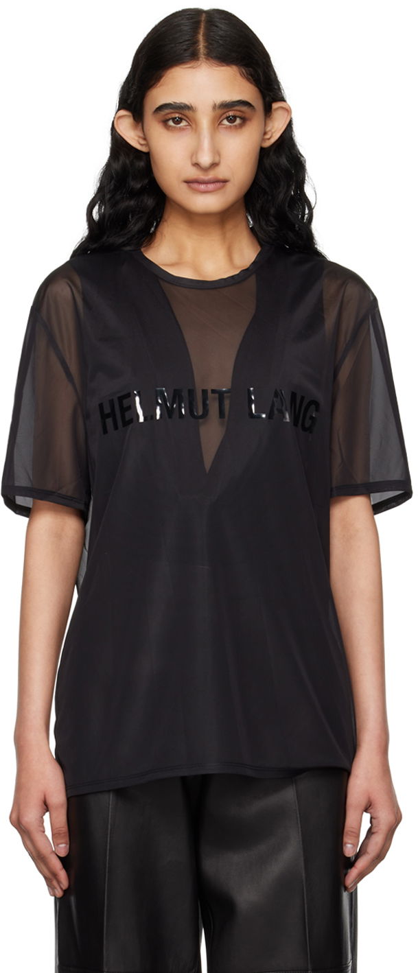 T-shirt Helmut Lang Sheer T-Shirt by Sort | O04HM501, 0