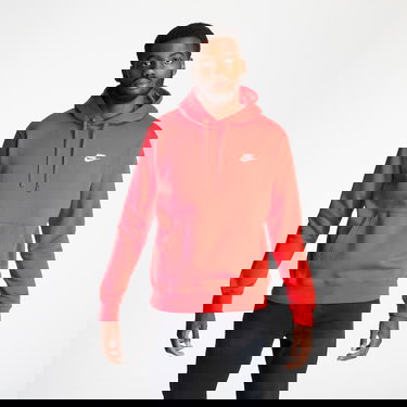 Sweatshirt Nike Sportswear Club Hoodie Rød | BV2654-657, 1