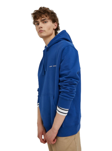Sweatshirt Samsoe Samsoe Norsbro Hoodie Mørkeblå | M00018104