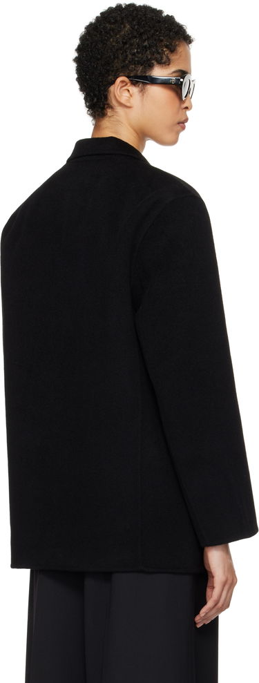 Jakke Anine Bing Black Single-Breasted Blazer Sort | A-01-7073-000, 2