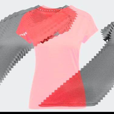 T-shirt adidas Performance Train Essentials Minimal V-Neck Tee Rød | JC9565, 4