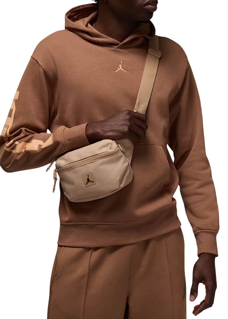 Taljetaske Jordan Jordan Cordura Franchise Crossbody Bag Brun | ma0901-xa3