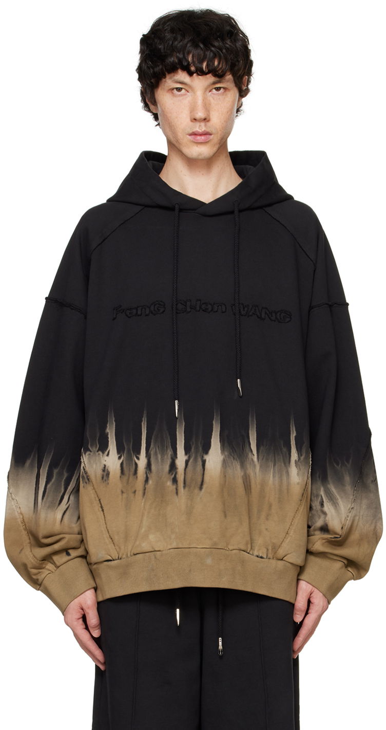 Sweatshirt Feng Chen Wang Feng Chen Wang Tie-Dye Hoodie Sort | FUF18HD01