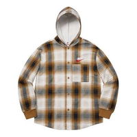 Nike x  Plaid Hooded Shirt