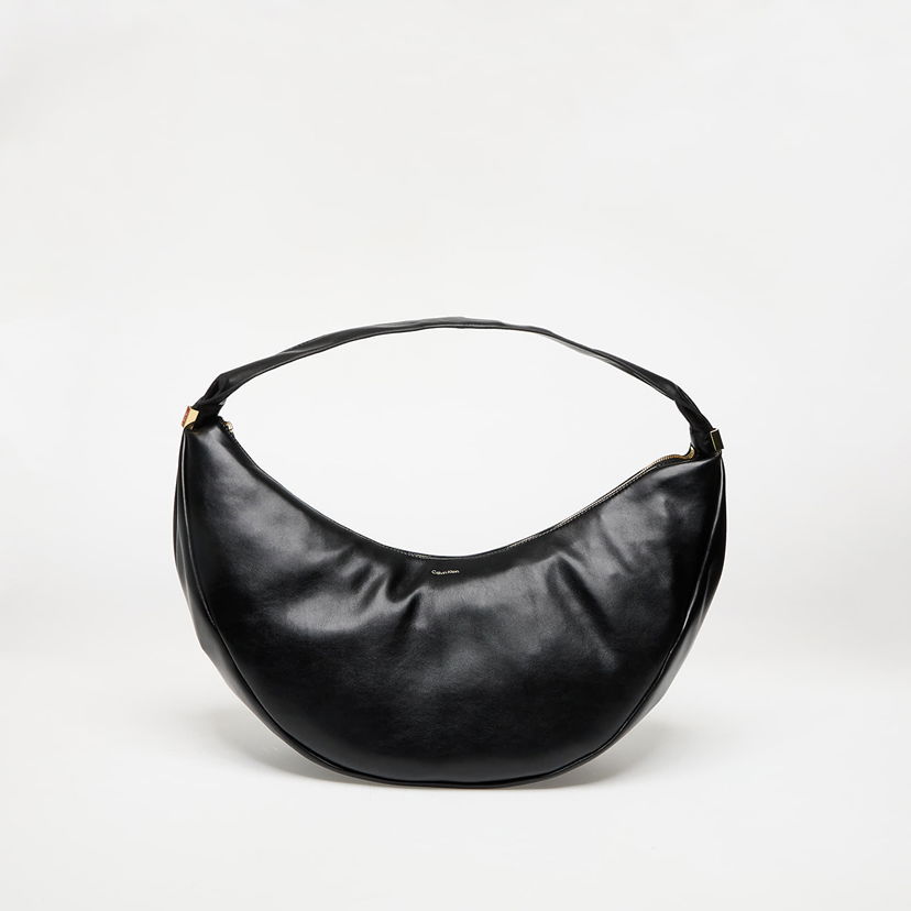 Håndtaske CALVIN KLEIN Calvin Klein Pinched Soft Crescen Bag Sort | LV04F3009G UB1