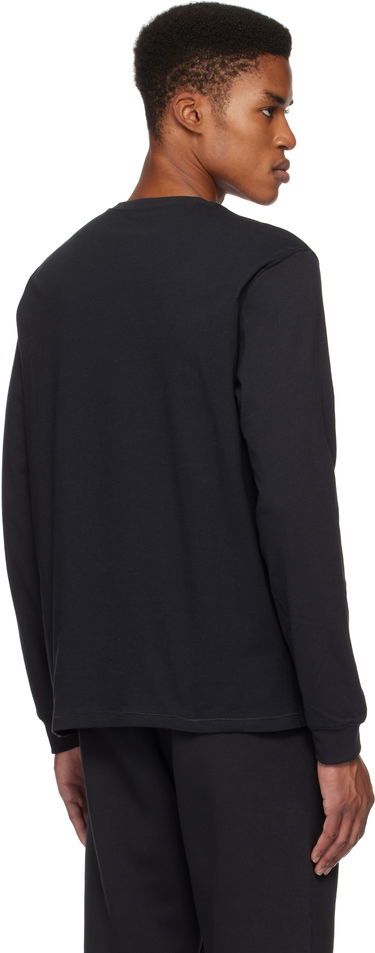 T-shirt SKIMS Cotton Classic Long Sleeve T-Shirt Sort | LS-LST-6350M, 2
