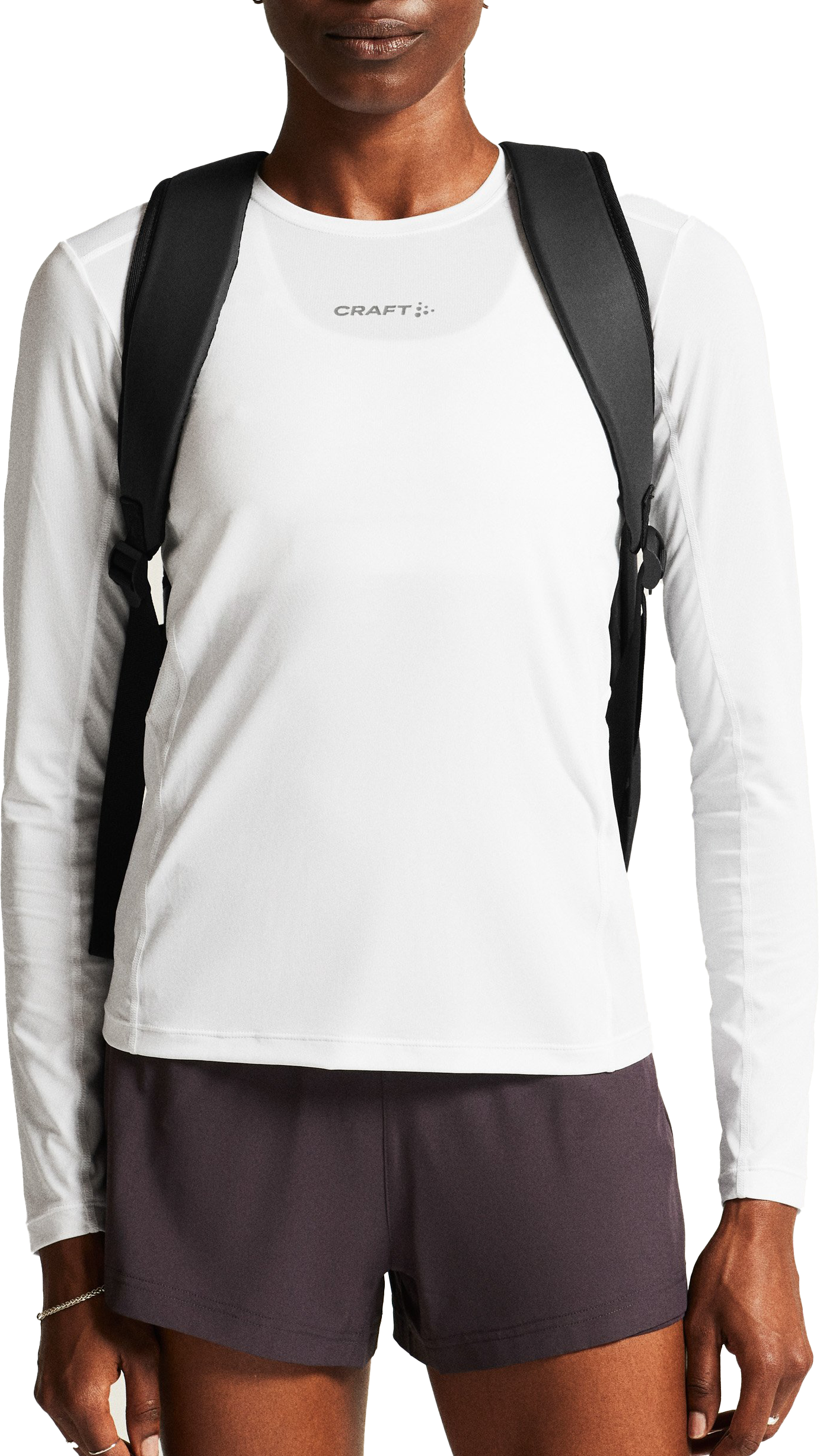 T-shirt Craft T-Shirt Long Sleeve Essence Hvid | 1914797-900000, 0