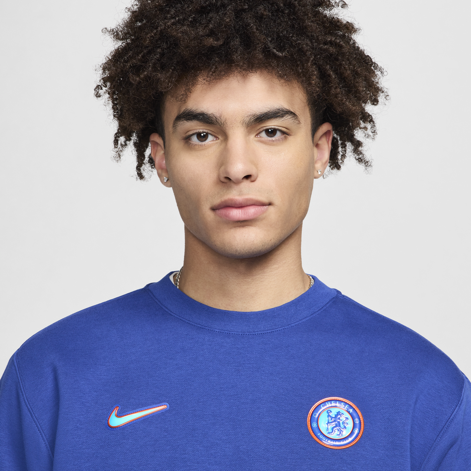 Sweatshirt Nike Football Chelsea FC Club Blå | FQ3008-495, 1