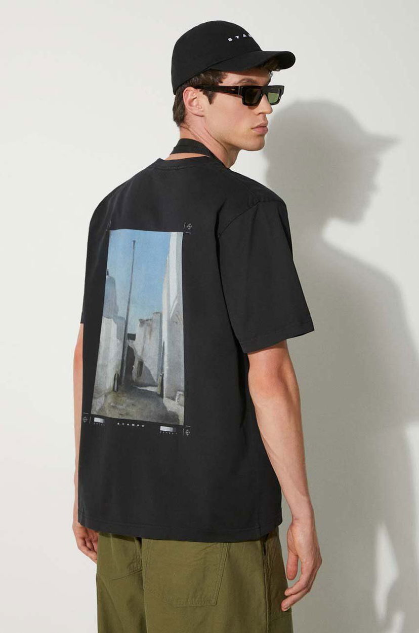 T-shirt Stampd Stampd Moroccan City Vintage Graphic T-Shirt Sort | SLA.M3332TE.BLK