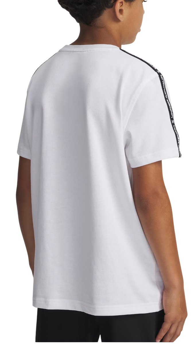 T-shirt Under Armour Sportstyle Taped Short Sleeve T-Shirt Hvid | 6001583-100, 1