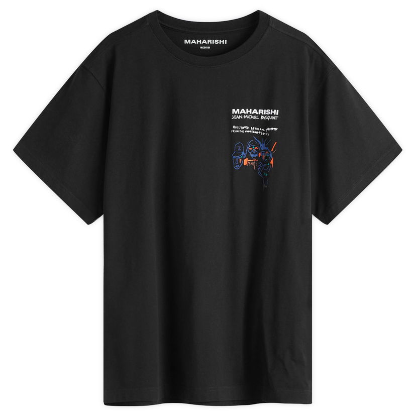 T-shirt Maharishi Maharishi x Basquait Year Of The Snake Graphic Tee Sort | 1466-BLK