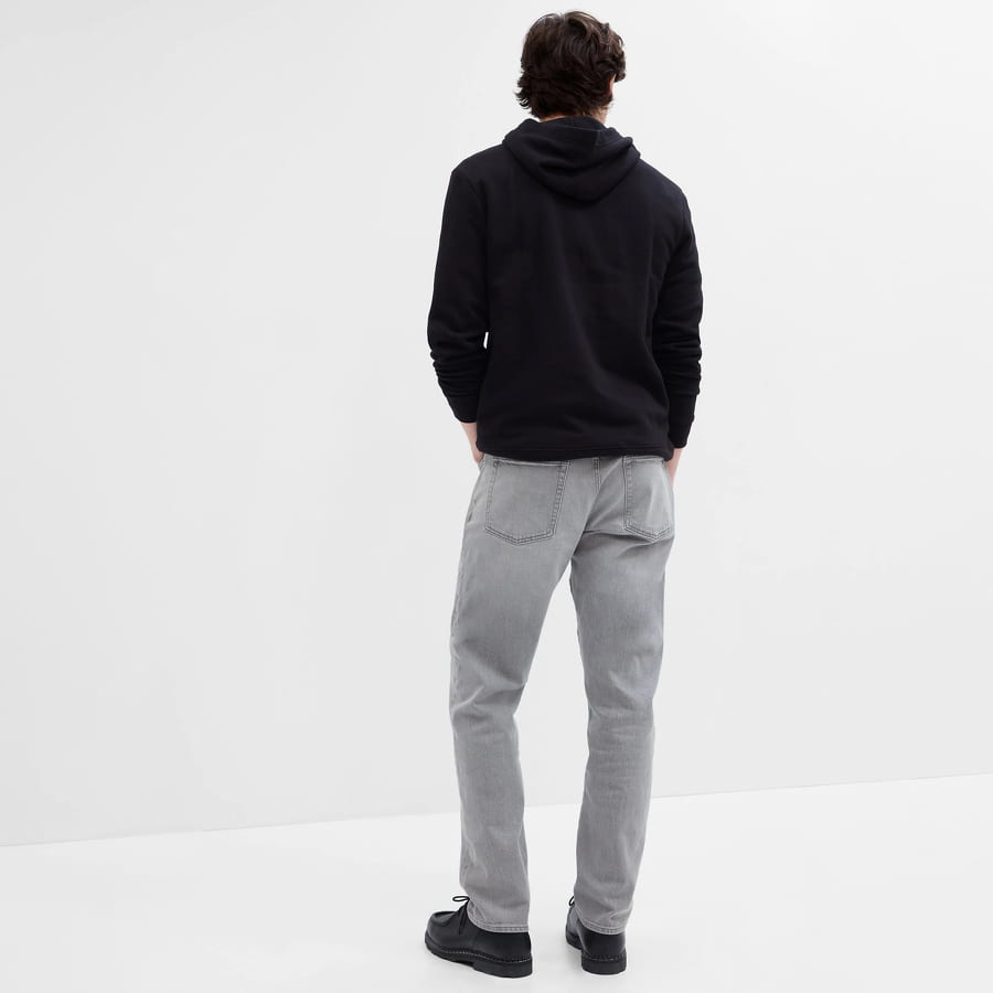 Jeans GAP Straight Taper Jeans Grå | 543907-00, 1