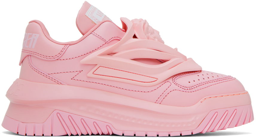 Sneakers og sko Versace Pink Odissea Sneakers Lyserød | 1005215_1A03180, 0