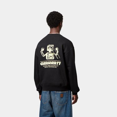 Sweatshirt Carhartt WIP Wiptopia Sweatshirt Sort | I035644_9, 1