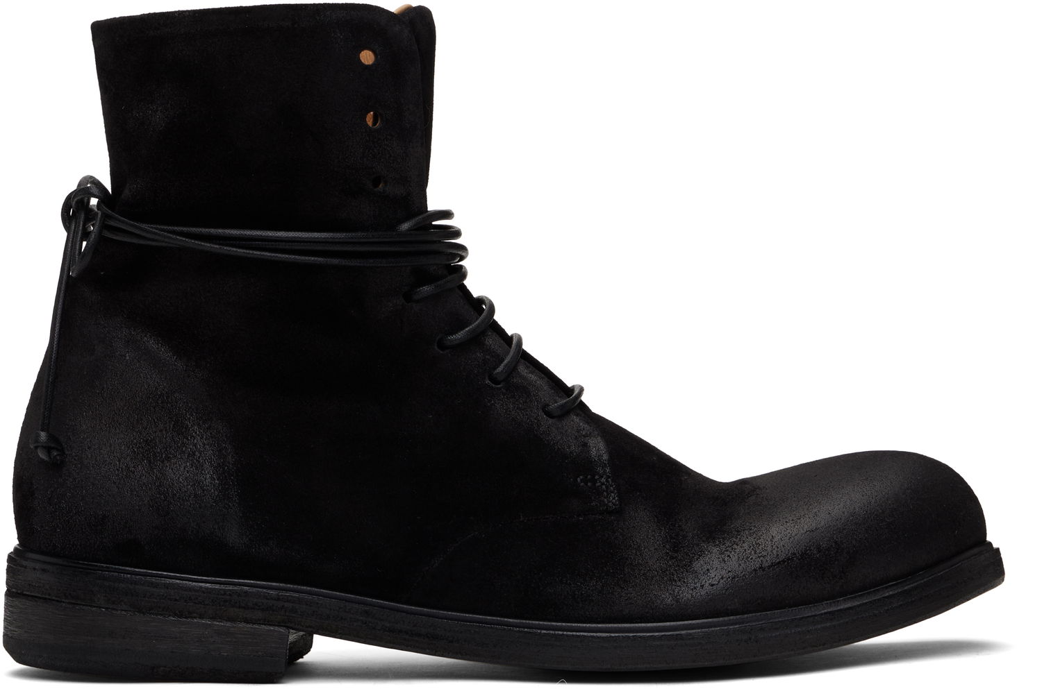Tilbehør Marsèll Marsèll Zucca Media Lace-Up Ankle Boots Sort | MM4570 P024666, 0