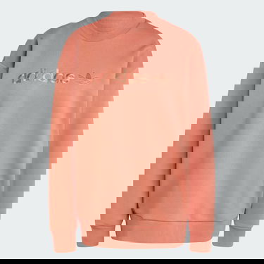 Sweatshirt adidas Performance Boyfriend Crew Sweatshirt Orange | HY8732, 4