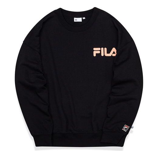Sweater FILA Fusion Alphabet Logo Print Pullover Sort | T11U038205F-BK, 0