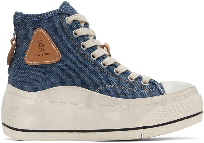 Tøj R13 R13 Kurt High-Top Blå | R13S5029-S126A