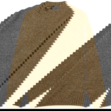 Sweater A.P.C. Lucas Brushed Alpaca Crewneck Grøn | WOAOG-H23151-PKA, 0