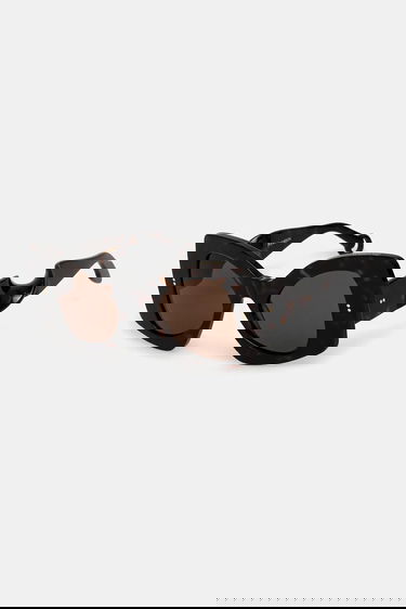 Solbriller JW Anderson SSENSE Exclusive Pink Twister Sunglasses Grå | JWA04, 2
