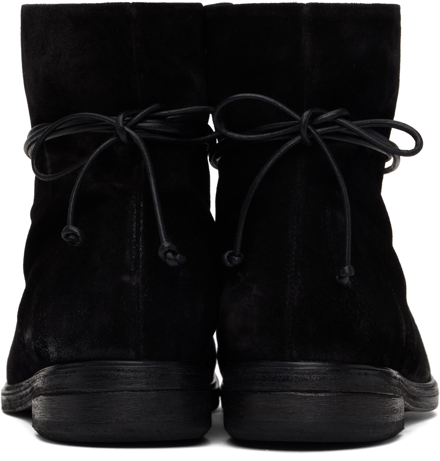 Tilbehør Marsèll Marsèll Zucca Media Lace-Up Ankle Boots Sort | MM4570 P024666, 1
