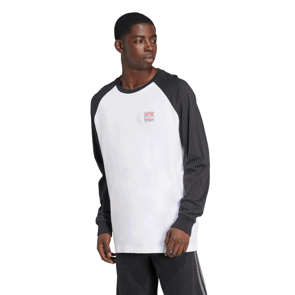 T-shirt adidas Originals Adidas Graphic Long Sleeve T-Shirt Hvid | JW0164, 0